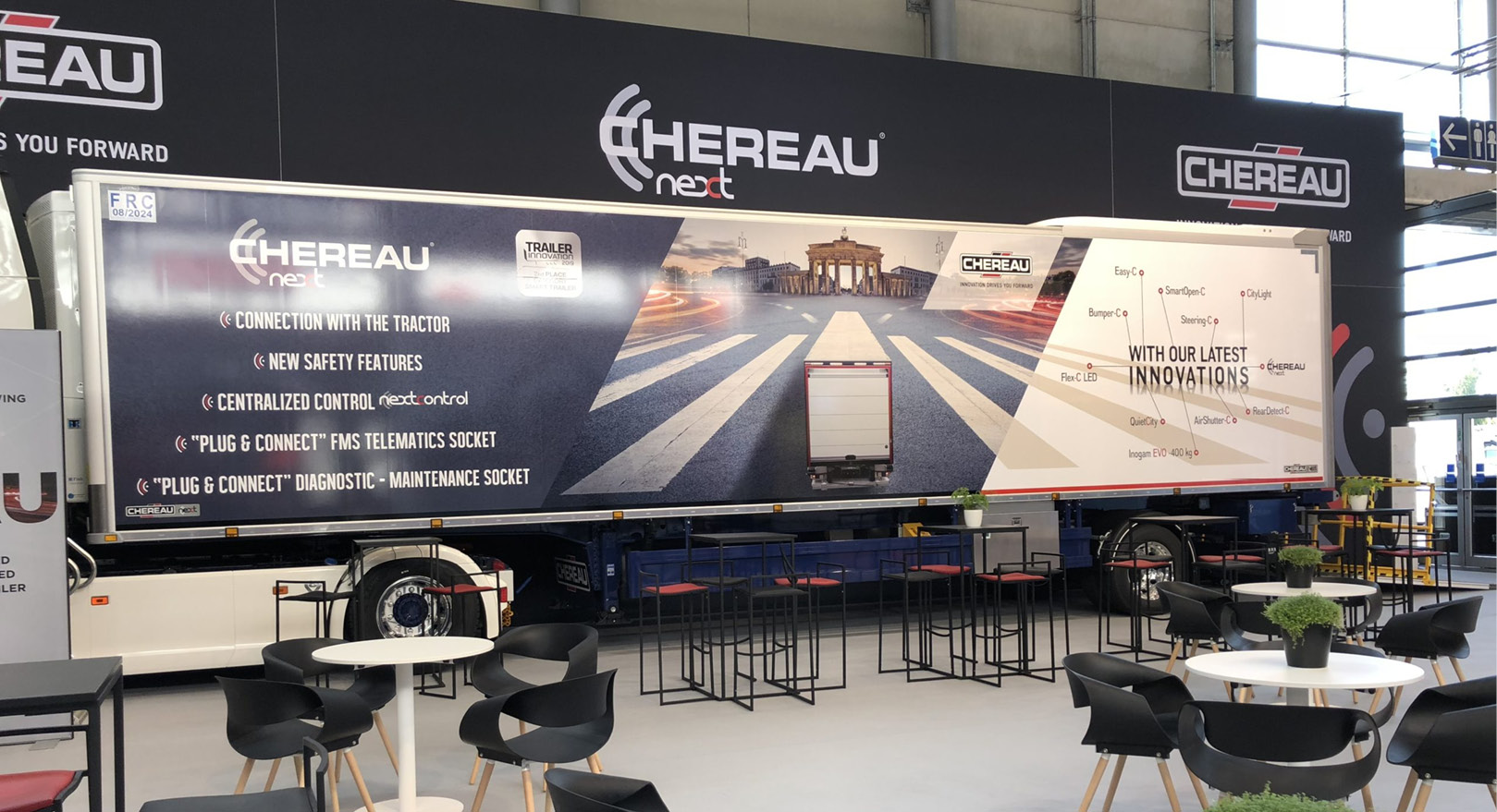 Stand CHEREAU à Hanovre Alternative text - Stand CHEREAU à Hanovre