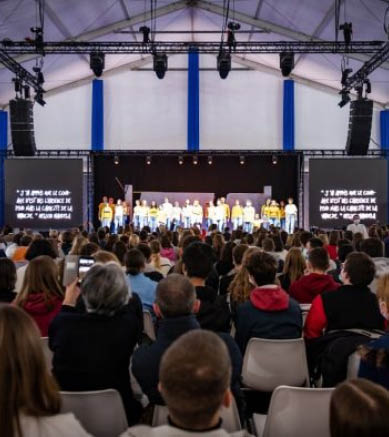 Normandie pour la Paix 2021 Alternative text - Normandie pour la Paix 2021