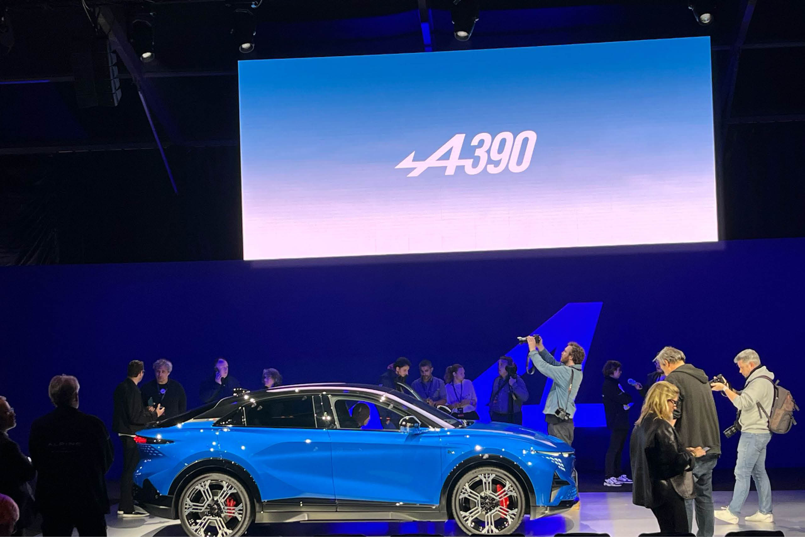 Lancement de l’Alpine A390 à Dieppe Alternative text - Lancement de l’Alpine A390 à Dieppe